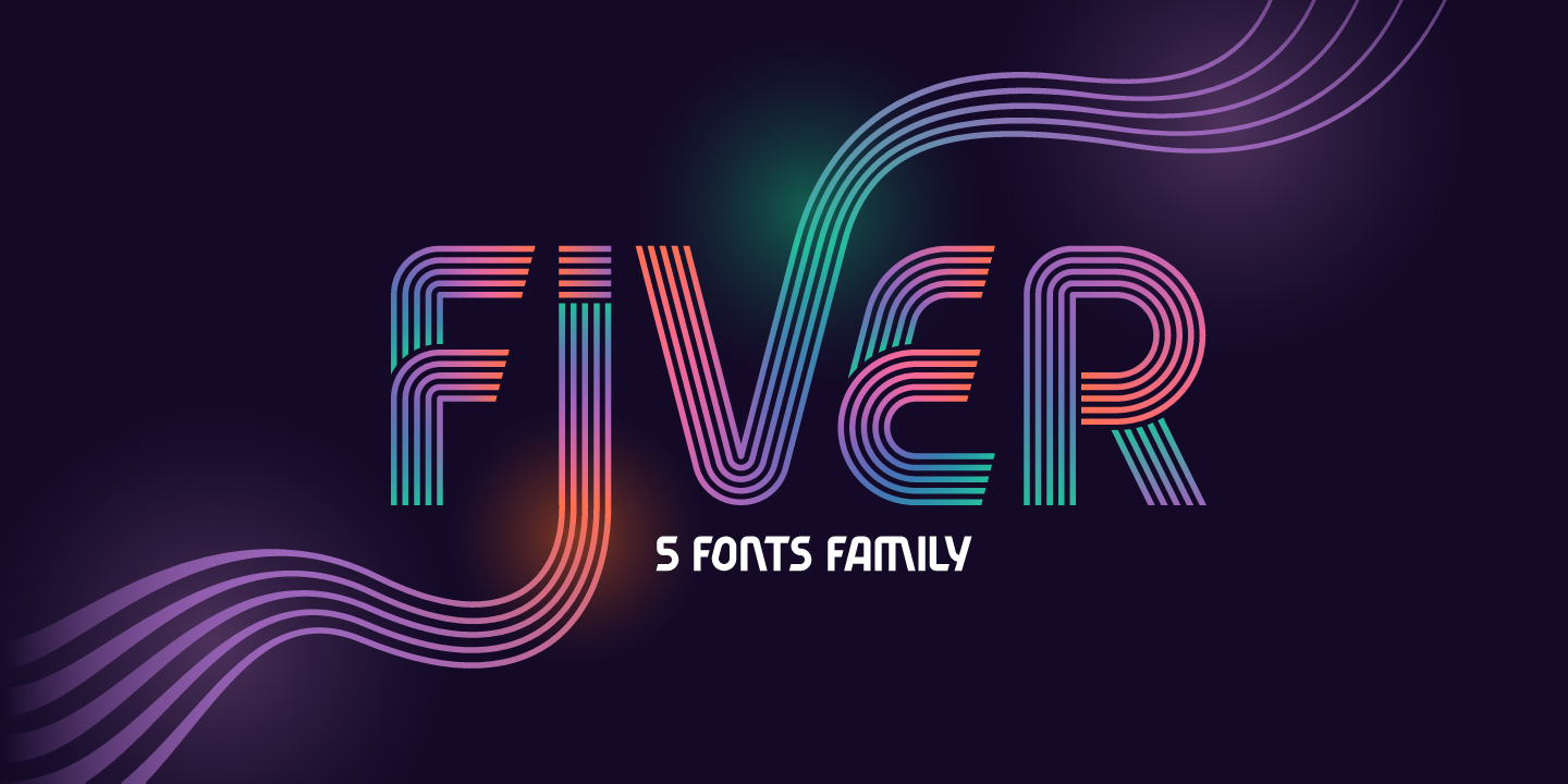 Example font Fiver #1